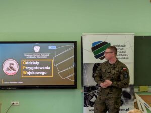Spotkanie z przedstawicielem Wojskowego Centrum Rekrutacji