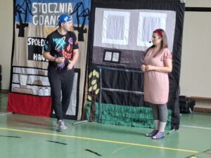 Żywa lekcja historii w naszej szkole